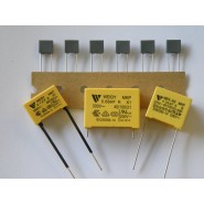 Condensateur d'antiparasitage 275/310 VAC - X1/X2 